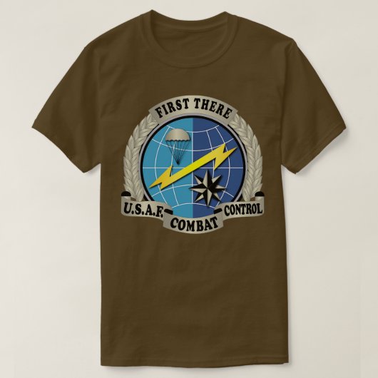 USAF Combat Controller Badge Geen TXT T-shirt (Design voorkant)