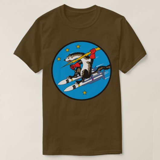 USAF Schone stijl voor Wilde Weasel T-shirt (Design voorkant)
