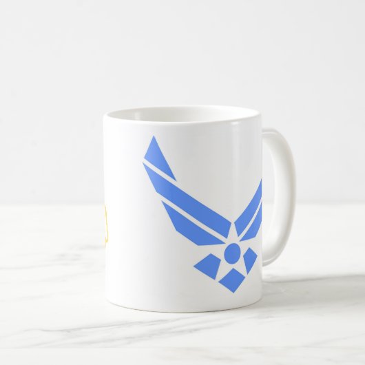 USAF TAC Tactitical Air Command Coffee Mok (Voorkant rechts)