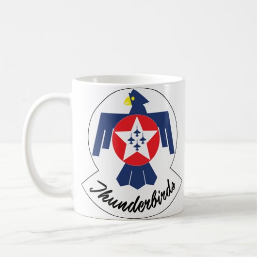 USAF Thunderbird Logo Koffiemok (Links)