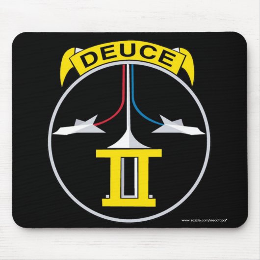 USAFA Cadet Squadon 2 "Delta Tau Deuce" Mousepad Muismat (Voorkant)