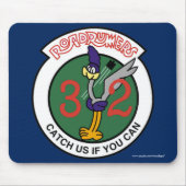 USAFA Cadet Squadon 32 "Roadrunners" Muismat (Voorkant)