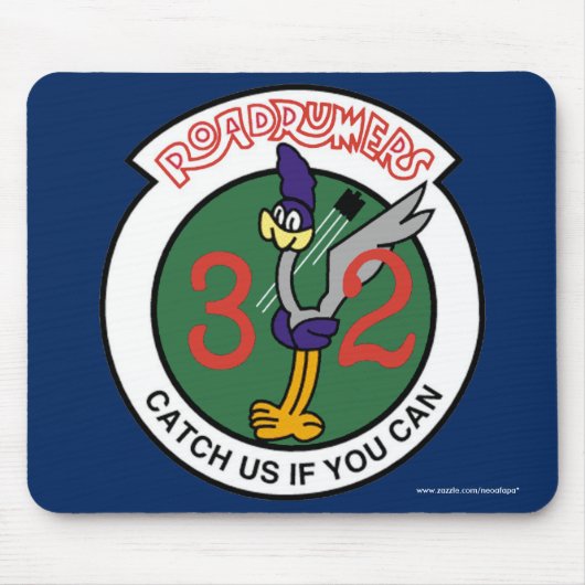 USAFA Cadet Squadon 32 "Roadrunners" Muismat (Voorkant)