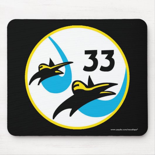 USAFA Cadet Squadon 33 "Ratz" Muismat (Voorkant)