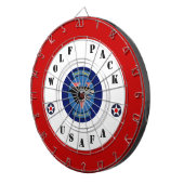 USAFA Cadet Squadron 5 Dart Board Dartbord (Voorkant Rechts)