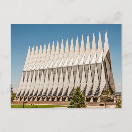 USAFA Chapel, Academie voor de luchtmacht Briefkaart (Voorkant)