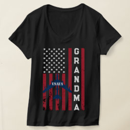 Usafa Merch Proud Air Force Mam Wife Mama Grandma T-shirt