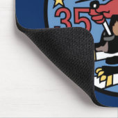 USAFA Squadon 35 "Huge Wilde Weasels" Muismat (Hoek)