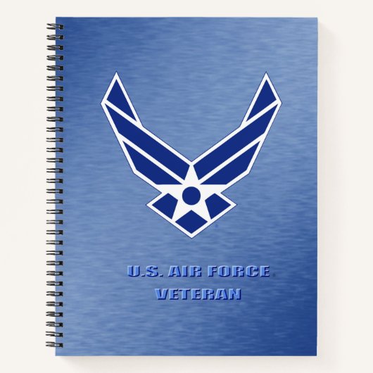 USAFd Notitieboek grote veteraan (Voorkant)