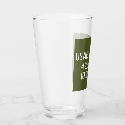 USAG Ansbach Latitude Longitude Glas (Rechts)