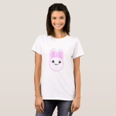 Usagi Bunny Rabbit Mega Kawaii T-Shirt (Voorkant volledig)