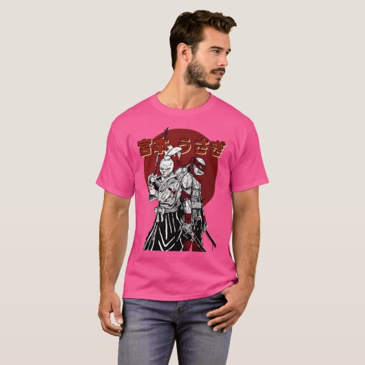 Usagi Yojimbo met Ninja Turtle T-shirt (Voorkant volledig)