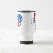 USAHula-blond, USAHulaBFirecracker Hula Meisje Mok (Center)