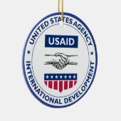 USAID Aangepast Keramisch Ornament (Rechts)
