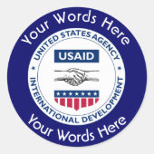 USAID Aangepaste Sticker (Voorkant)