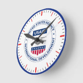 USAID Clock Ronde Klok (Hoek)
