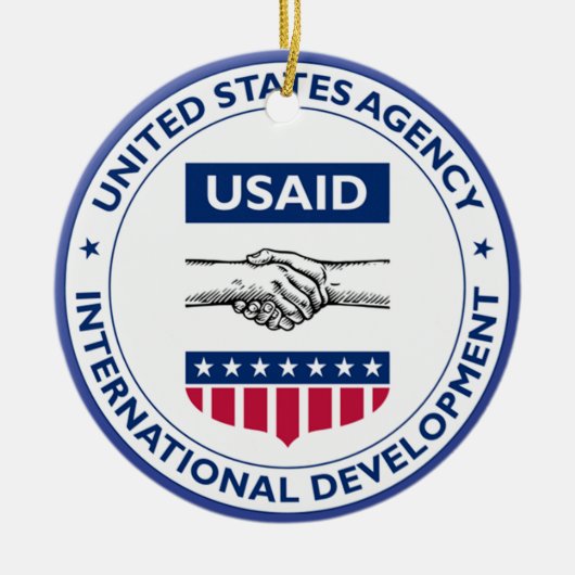USAID KERAMISCH ORNAMENT (Voorkant)