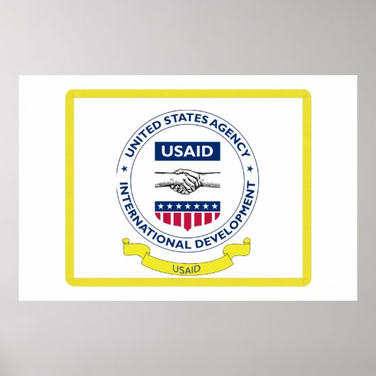USAID Logo Poster (Voorkant)