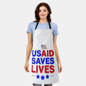 USAID Slaat Levens Op VS Agentschap Internationale Schort (Gedragen)