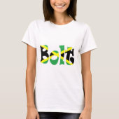 Usain Bolt Jamaican Flag T-shirt (Voorkant)
