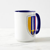 USARV Army Republic of Vietnam War Veterans Vets Mok (Voorkant rechts)