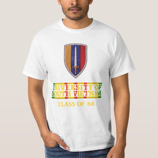 USARV University of South Vietnam Shirt (Voorkant)
