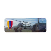 USARV Vietnam Nam oorlog Veterans patch Etiket (Voorkant)