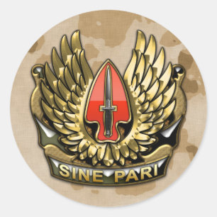 USASOC DUI RONDE STICKER