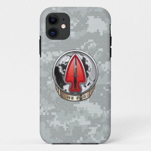 USASOC [New DUI] Case-Mate iPhone Case (Achterkant)