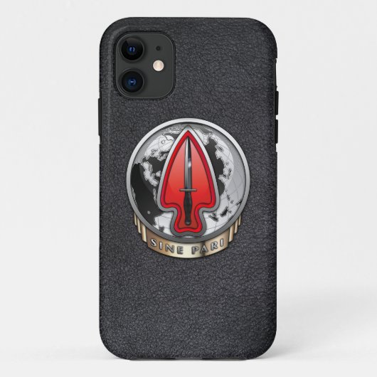 USASOC [New DUI] Case-Mate iPhone Case (Achterkant)