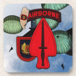 USASOC SOC Special Ops Fort Bragg Veterans Veteran Bier Onderzetter