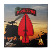 USASOC SOF Speciale Operaties Veteranen Vets Patch Tegeltje (Voorkant)