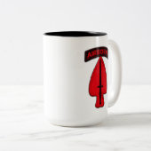 usasoc special ops sof operations command veterans tweekleurige koffiemok (Voorkant rechts)