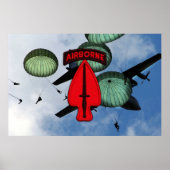 USASOC Special Ops Veterans Patch Poster (Voorkant)