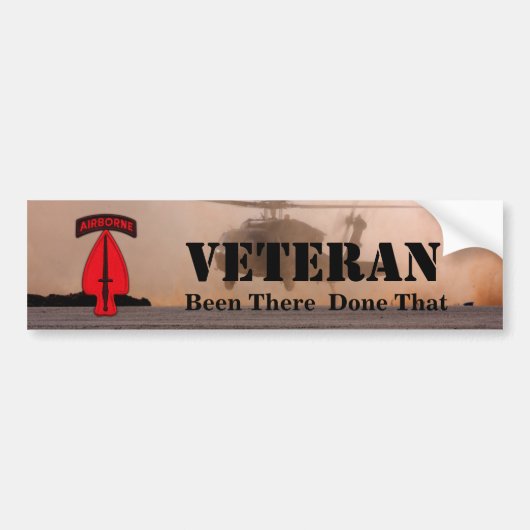 usasoc special ops veterans veteranen vetten bumpe bumpersticker (Voorkant)