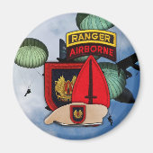 USASOC speciale operaties commando patch Magnet (Voorkant)