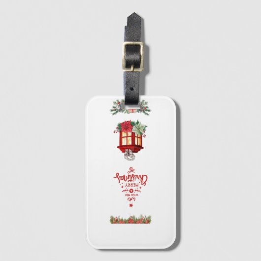 USB Flash Drive Bagagelabel (Voorkant (verticaal))