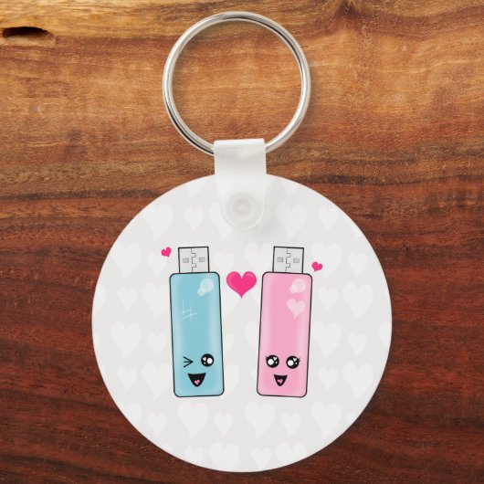 USB Flash Drive Love Sleutelhanger (Voorkant)