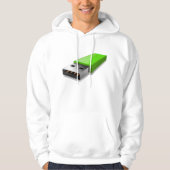 USB Flash Drive Mannen Hoodie (Voorkant)