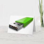 USB-flashstation-Wenskaarten Kaart (Voorkant)