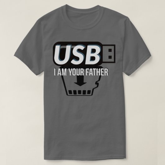 usb ik ben je vader Classic Copy 1 T-shirt (Design voorkant)