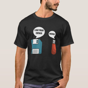 USB Ik ben je vader Funny Computer Geek Nerd Idee T-shirt