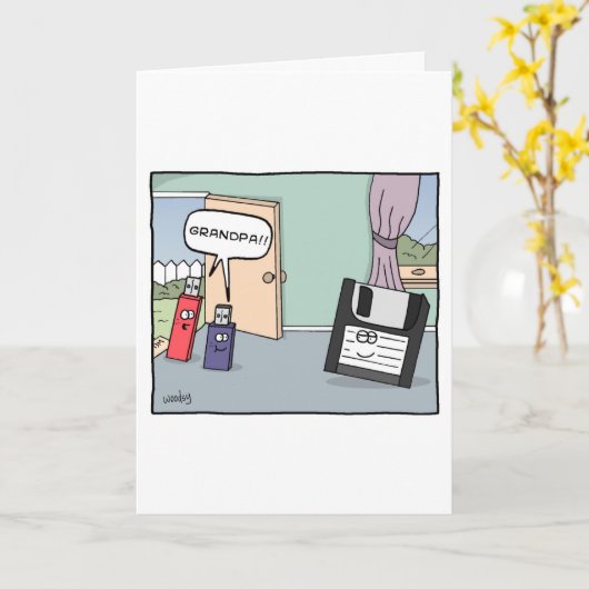 USB-Kaart Kaart (Gele Bloem)