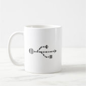 USB LOGO BAR CODE Computer Barcode Patroon Ontwerp Koffiemok (Links)