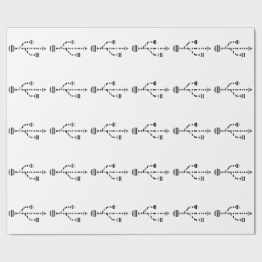 USB LOGO BAR CODE Computer Barcodepatroonontwerp Cadeaupapier (Vlak)