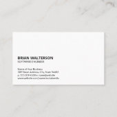 USB-Logo | Toespraak circuit board Visitekaartje (Achterkant)