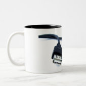 usb nerd mug tweekleurige koffiemok (Links)