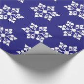 USB-sneeuwvlokken Cadeaupapier (Hoek)