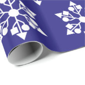 USB-sneeuwvlokken Cadeaupapier (Rol Hoek)