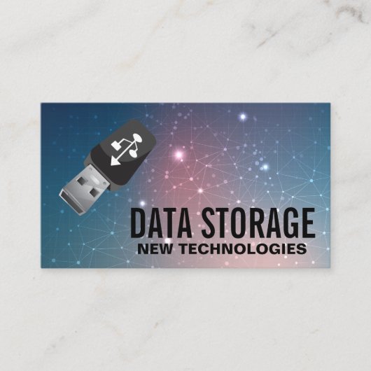 USB-station | Technische gegevensopslag Visitekaartje (Voorkant)